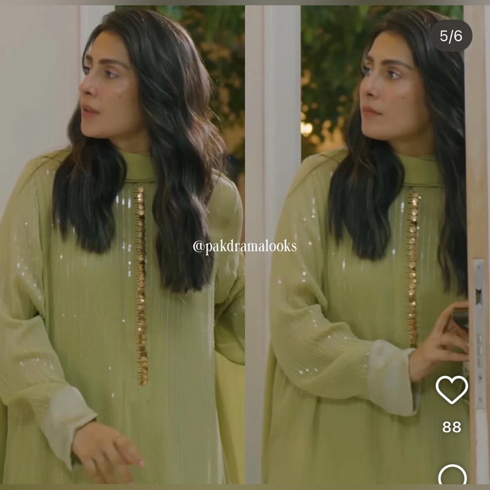 Stylish Pakistani Zara Shahjahan outfit